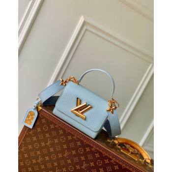 Louis Vuitton Twist PM Bag in Epi Leather Washed Blue 2024 M25362 (KI-240829026)