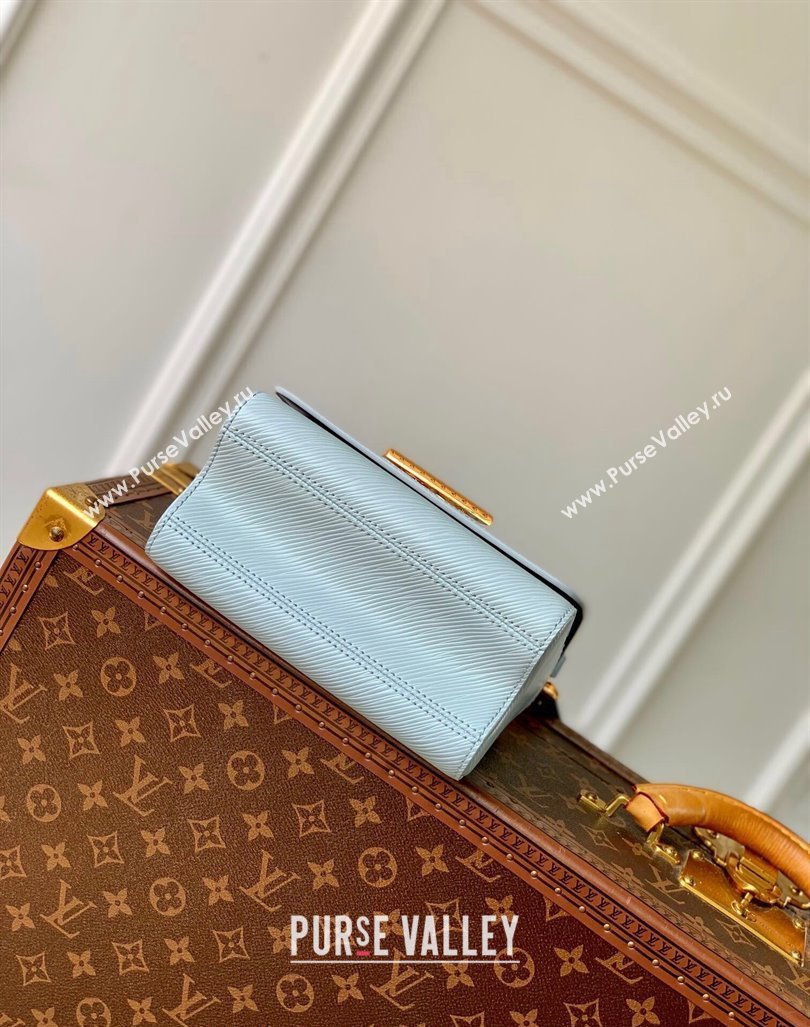 Louis Vuitton Twist PM Bag in Epi Leather Washed Blue 2024 M25362 (KI-240829026)