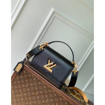 Louis Vuitton Twist MM Bag in Epi Leather M25360 Black 2024 (KI-240829024)