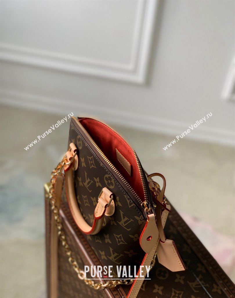 Louis Vuitton Lockit BB Top Handle bag in Monogram Canvas 2024 M12019 (KI-240829034)