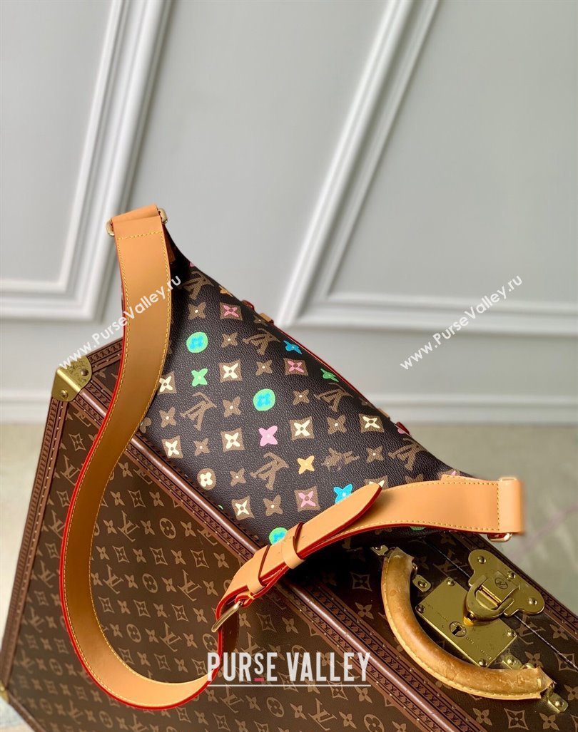 Louis Vuitton Rush Bumbag Belt Bag in Chocolate Brown Monogram Craggy Canvas 2024 M24858 (KI-240829038)