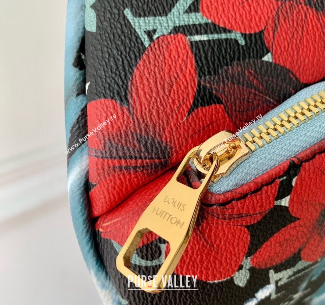 Louis Vuitton Rush Bumbag Belt Bag in Monogram Surfin’ Canvas M24987 Sky Blue 2024 (KI-240829040)