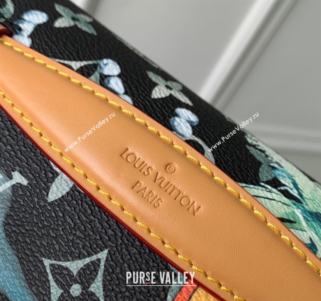 Louis Vuitton Rush Bumbag Belt Bag in Monogram Surfin’ Canvas M24987 Sky Blue 2024 (KI-240829040)