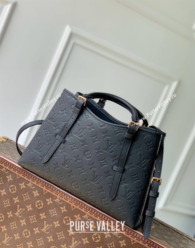 Louis Vuitton Babylone Tote PM bag in Monogram Empreinte Leather M11393 Black 2024 (KI-240829052)