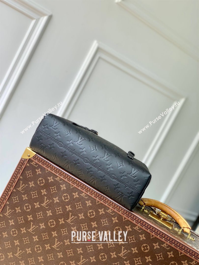 Louis Vuitton Babylone Tote PM bag in Monogram Empreinte Leather M11393 Black 2024 (KI-240829052)