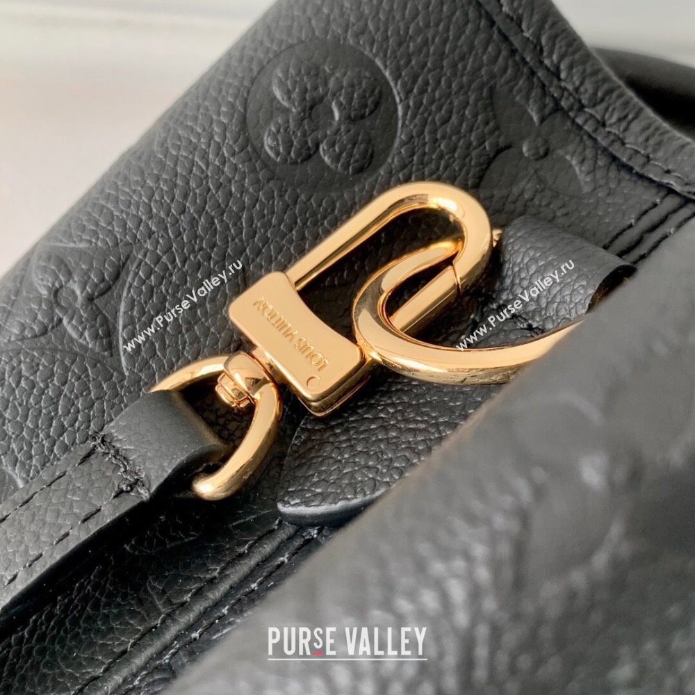 Louis Vuitton Babylone Tote PM bag in Monogram Empreinte Leather M11393 Black 2024 (KI-240829052)