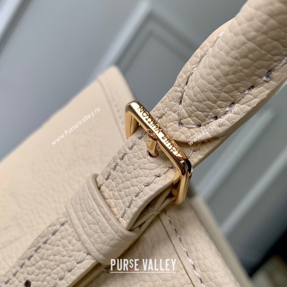 Louis Vuitton Babylone Tote MM bag in Monogram Empreinte Leather M11394 White 2024 (KI-240829055)