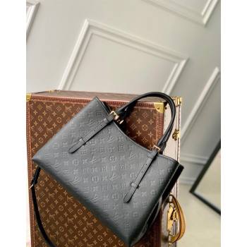 Louis Vuitton Babylone Tote MM bag in Monogram Empreinte Leather M47185 Black 2024 (KI-240829056)