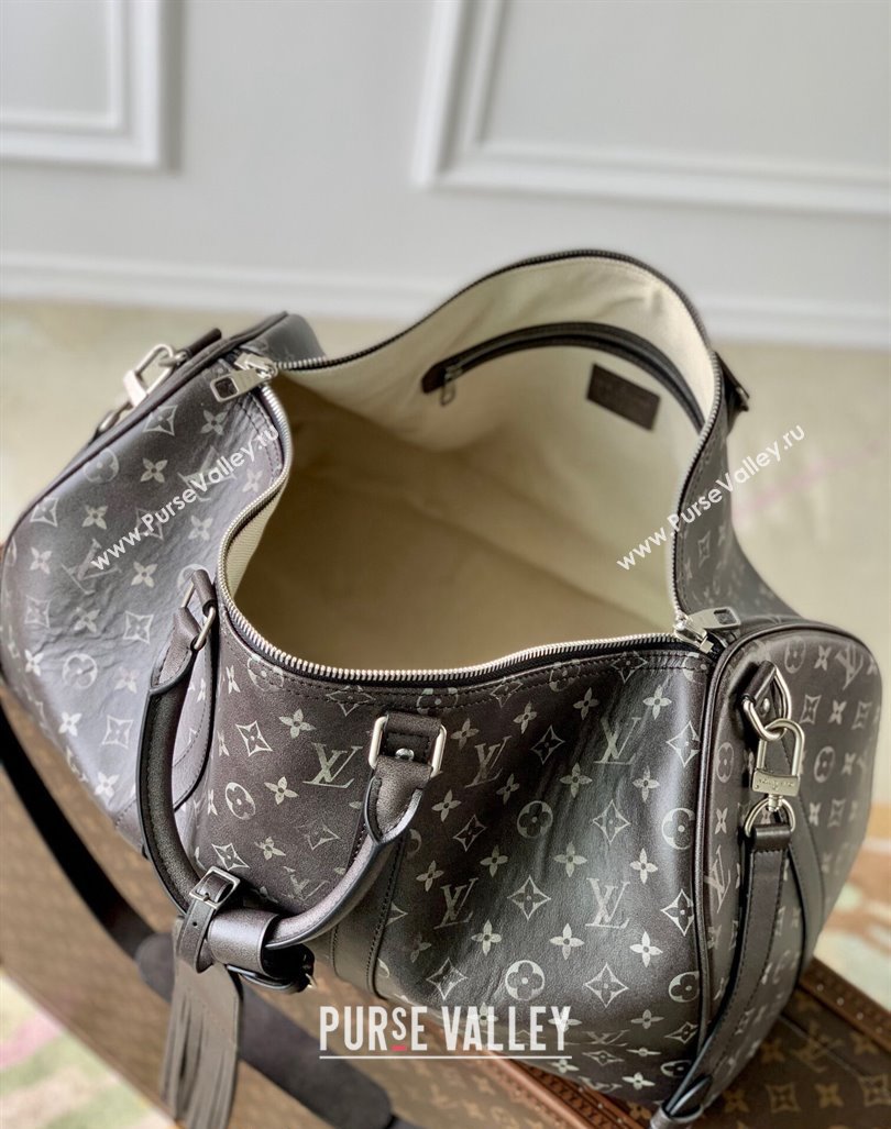 Louis Vuitton Keepall Bandouliere 50 Travel Bag in Brushed Monogram Leather M11596 2024 (KI-240926031)