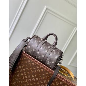 Louis Vuitton Keepall Bandouliere 25 Bag in Brushed Monogram Leather M11595 2024 (KI-240926032)