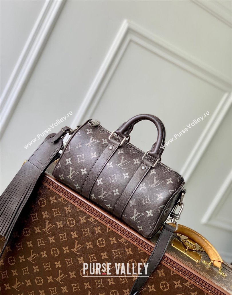 Louis Vuitton Keepall Bandouliere 25 Bag in Brushed Monogram Leather M11595 2024 (KI-240926032)