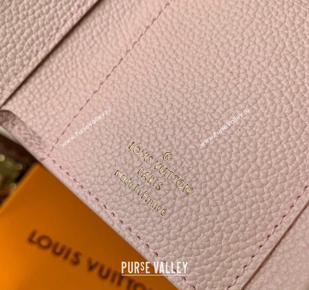 Louis Vuitton Victorine Wallet in Monogram Empreinte Leather M83271 Pink 2024 (KI-240925063)