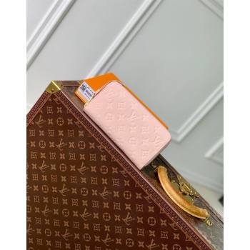 Louis Vuitton Zippy Wallet in Monogram Empreinte Leather M83225 Pink 2024 (KI-240925064)