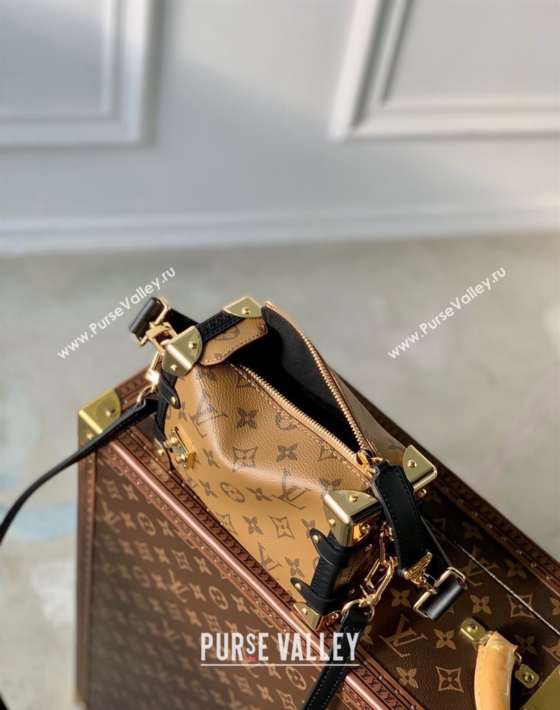 Louis Vuitton Side Trunk Mini Bag in Monogram Reverse Canvas 2024 M46815 (KI-240925065)