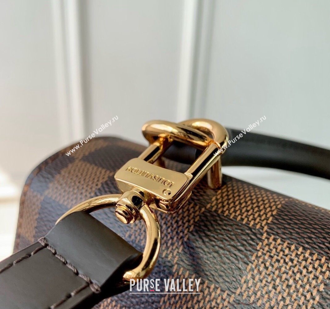 Louis Vuitton Cluny Mini Bag in Damier Ebene Canvas N00097 Brown 2024 (KI-240925080)