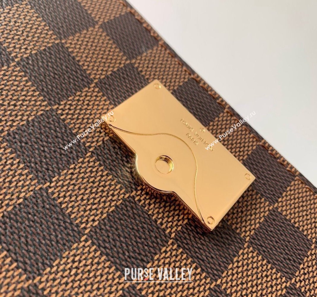 Louis Vuitton Cluny Mini Bag in Damier Ebene Canvas N00097 Brown 2024 (KI-240925080)