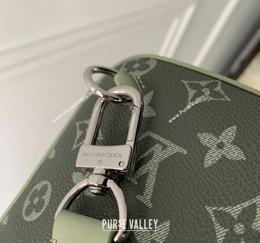 Louis Vuitton Mens Avenue Slingbag Bag in Khaki Green Monogram Gradient Canvas M11702 2024 (KI-240925087)