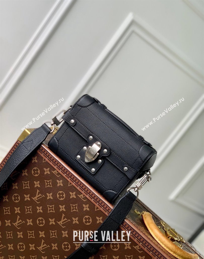 Louis Vuitton Mens Soul Trunk Mini bag in Black Calf Leather M11516 2024 (KI-240926004)