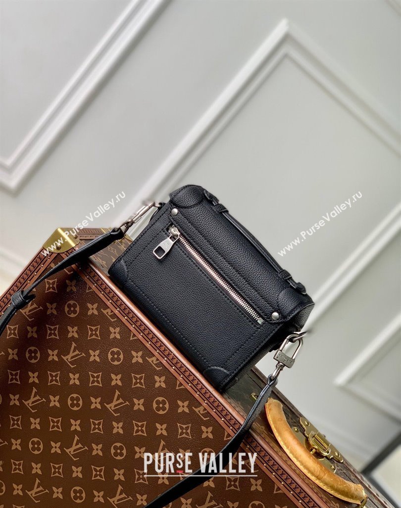 Louis Vuitton Mens Soul Trunk Mini bag in Black Calf Leather M11516 2024 (KI-240926004)