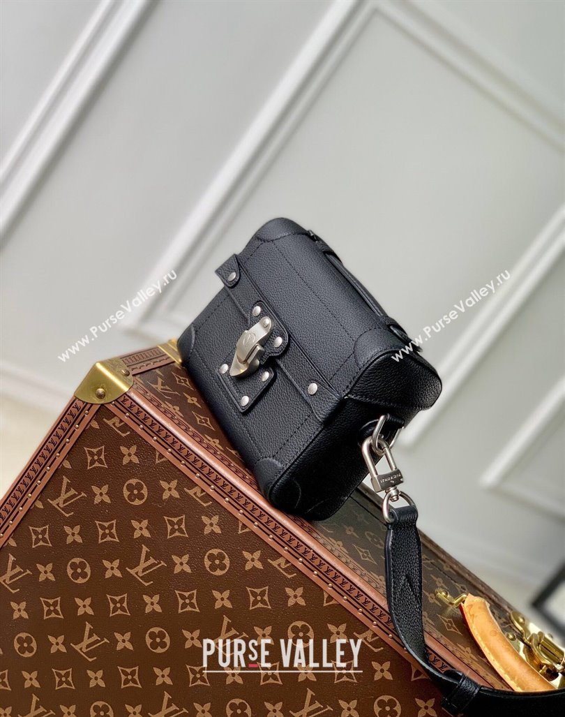 Louis Vuitton Mens Soul Trunk Mini bag in Black Calf Leather M11516 2024 (KI-240926004)