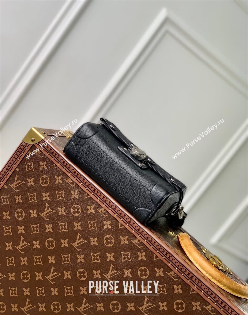 Louis Vuitton Mens Soul Trunk Mini bag in Black Calf Leather M11516 2024 (KI-240926004)