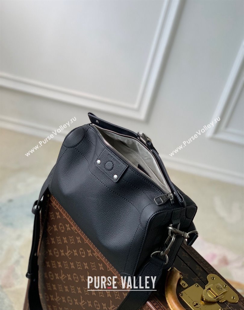 Louis Vuitton Mens Soul Trunk East West Shoulder bag in Black Calf Leather M11615 2024 (KI-240926005)