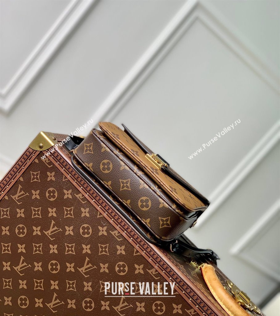 Louis Vuitton Pochette Metis Backpack bag in Monogram Reverse Canvas M11941 2024 (KI-240926015)