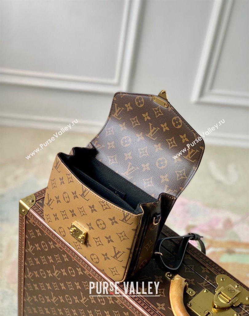 Louis Vuitton Pochette Metis Backpack bag in Monogram Reverse Canvas M11941 2024 (KI-240926015)