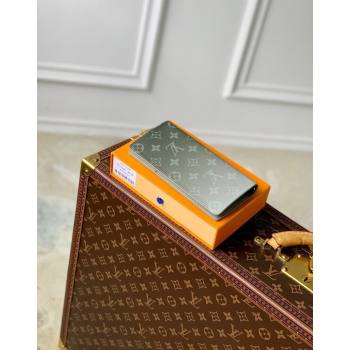 Louis Vuitton Brazza Wallet in Khaki Green Monogram Gradient Canvas M11546 2024 (KI-240925094)