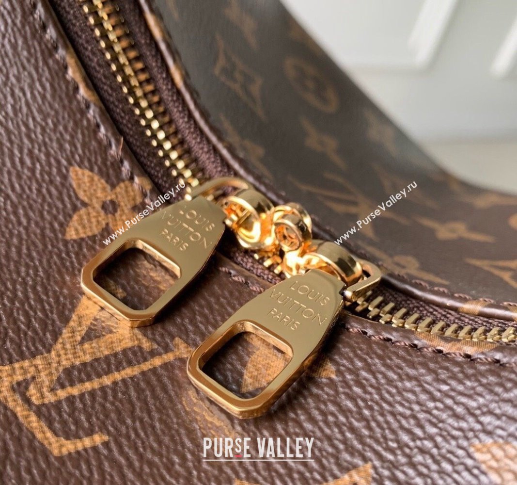 Louis Vuitton Slouchy MM Hobo Bag in Monogram Canvas with Padlock Tag M12098 2024 (KI-240926024)