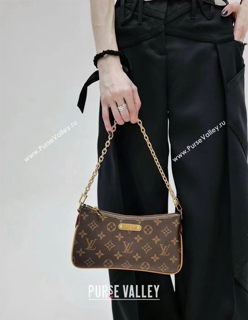 Louis Vuitton Liv Pochette Shoulder Bag in Monogram Canvas M83308 2024 (KI-240926020)