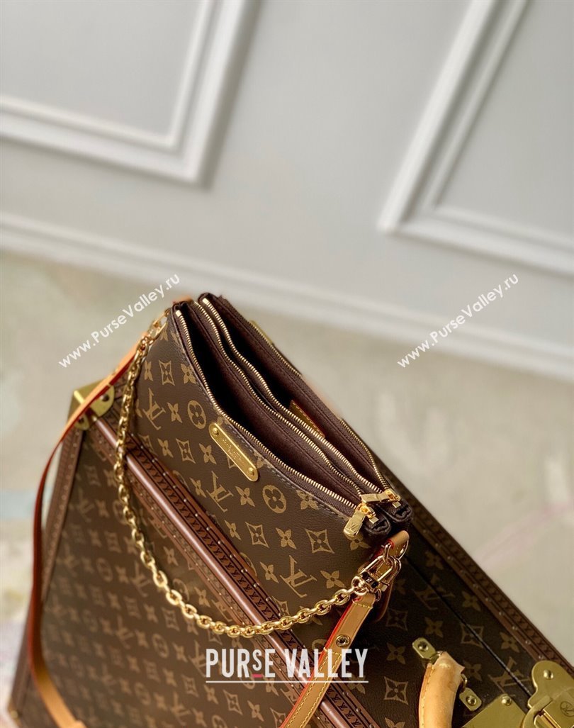 Louis Vuitton Liv Pochette Shoulder Bag in Monogram Canvas M83308 2024 (KI-240926020)