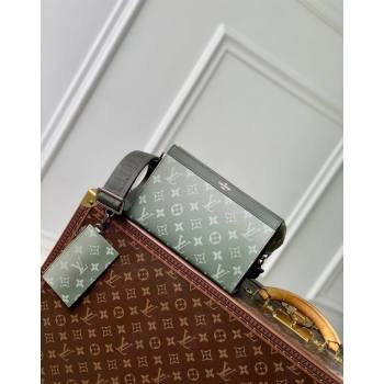 Louis Vuitton Mens Gaston Wearable Wallet Mini bag in Khaki Green Monogram Gradient Canvas M81124 2024 (KI-240925095)