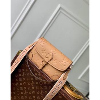 Louis Vuitton Diane Shoulder Bag in Monogram Leather M11817 Arizona Brown 2024 (KI-240925056)