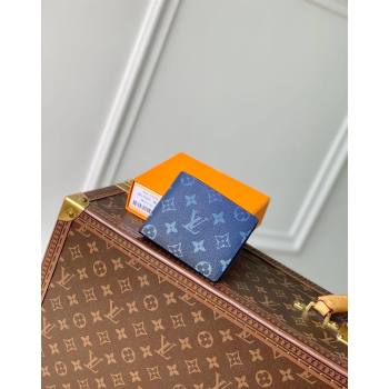 Louis Vuitton Multiple Wallet in Navy Blue Monogram Gradient Canvas M11547 2024 (KI-240925104)