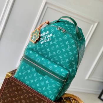 Louis Vuitton Discovery Backpack PM Bag in Green Monogram Heritage Canvas M12780 2024 (KI-241105004)