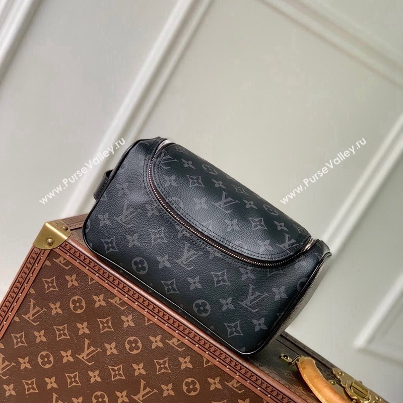 Louis Vuitton Toiletry Bag in Black Monogram Eclipse Canvas 2024 M11510 (KI-241104074)