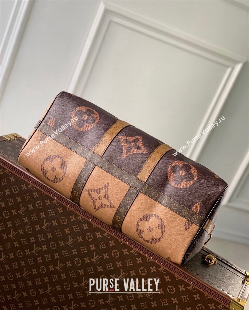 Louis Vuitton Keepall Bandouliere 45 Travel Bag in Monogram Giant and Reverse canvas M47211 2024 (KI-241104084)