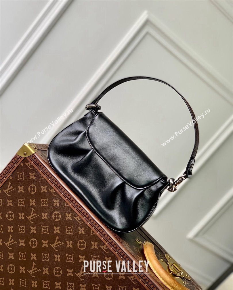 Louis Vuitton Sunset Vibe Shoulder Bag in Black Lambskin Leather M12192 2024 (KI-241105012)