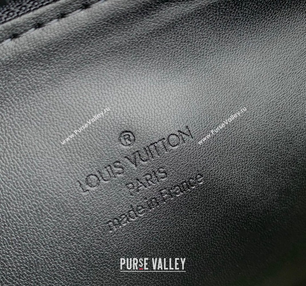 Louis Vuitton Men Coussin PM bag in All Black Matte Lambskin Leather M11370 2024 (KI-241105045)