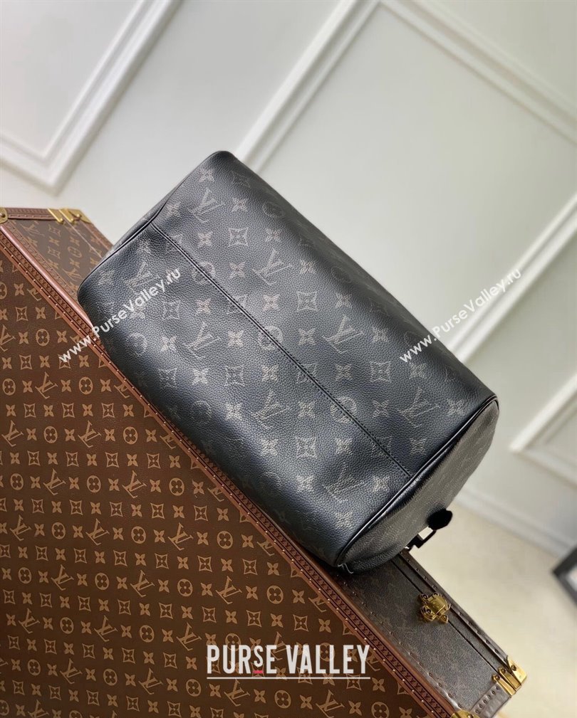 Louis Vuitton RUNWAY Speedy P9 Bandouliere 40 Bag in Black Monogram Eclipse Canvas M24419 2024 (KI-241105018)