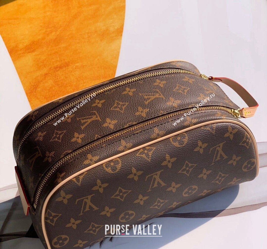 Louis Vuitton Dopp Kit Toiletry Bag in Brown Monogram Canvas 2024 M47528 (KI-241104079)