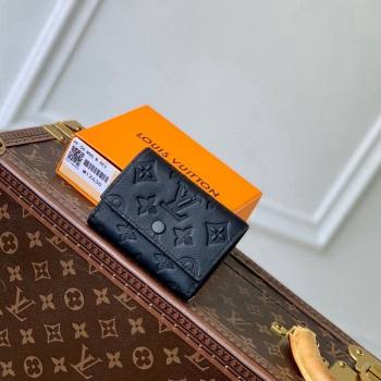 Louis Vuitton Victor Wallet in Black Monogram Shadow Leather M12635 2024 (KI-241105055)