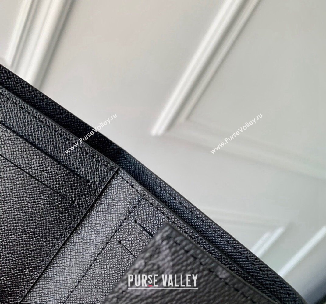 Louis Vuitton Victor Wallet in Black Monogram Eclipse Canvas M12598 2024 (KI-241105056)