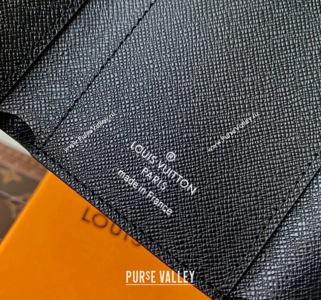 Louis Vuitton Victor Wallet in Black Monogram Eclipse Canvas M12598 2024 (KI-241105056)