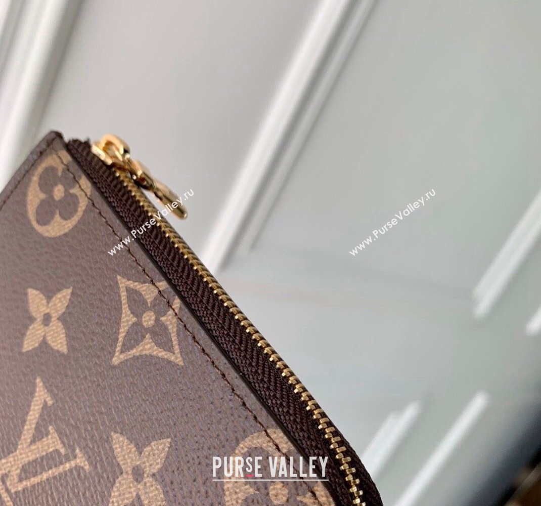 Louis Vuitton Noa Compact Wallet in Monogram Canvas M83476 Armagnac Brown 2024 (KI-241105062)