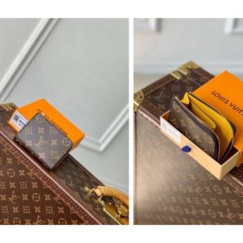 Louis Vuitton Noa Compact Wallet in Monogram Canvas M83664 Jaune dor Yellow 2024 (KI-241105064)