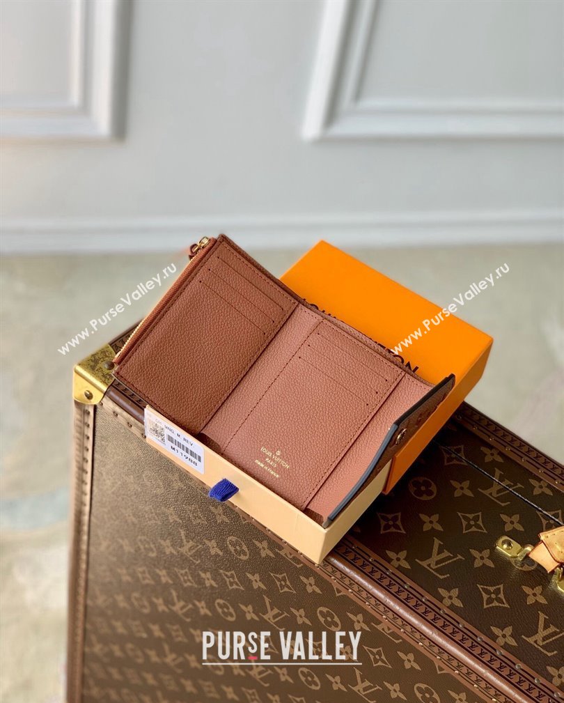 Louis Vuitton Victorine Wallet in Monogram Empreinte Leather M11988 Cognac Brown 2024 (KI-241105066)