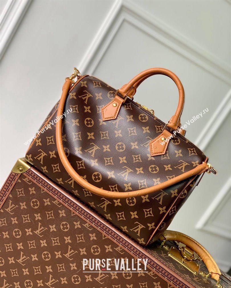 Louis Vuitton Speedy Soft 30 Boho Bag Monogram Brown Canvas M87212 2024 (KI-241105016)