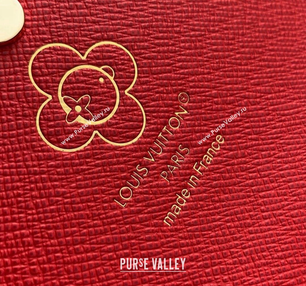 Louis Vuitton Sarah Wallet in Vivienne Print Monogram Canvas M12207 2024 Candy Factory Collection (KI-241105083)